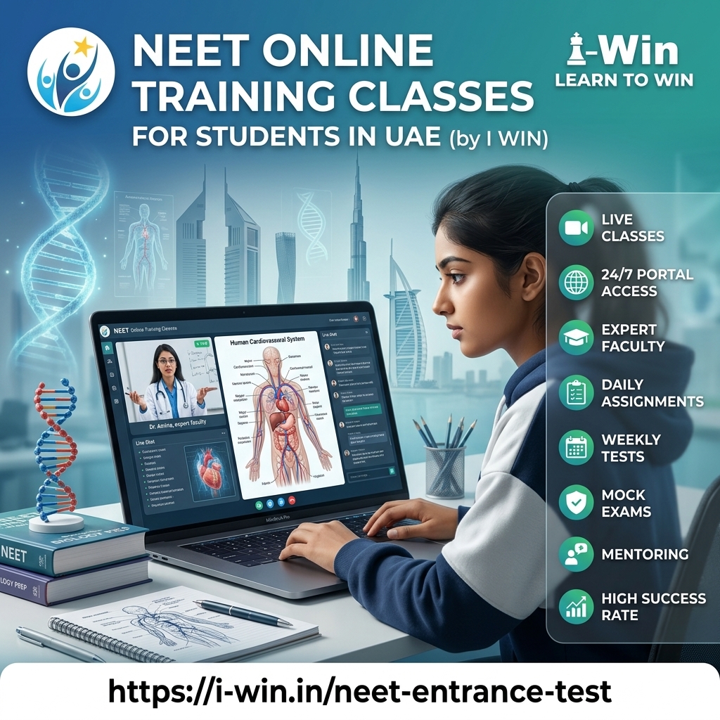 NEET Online Training Classes in UAE by I-WIN