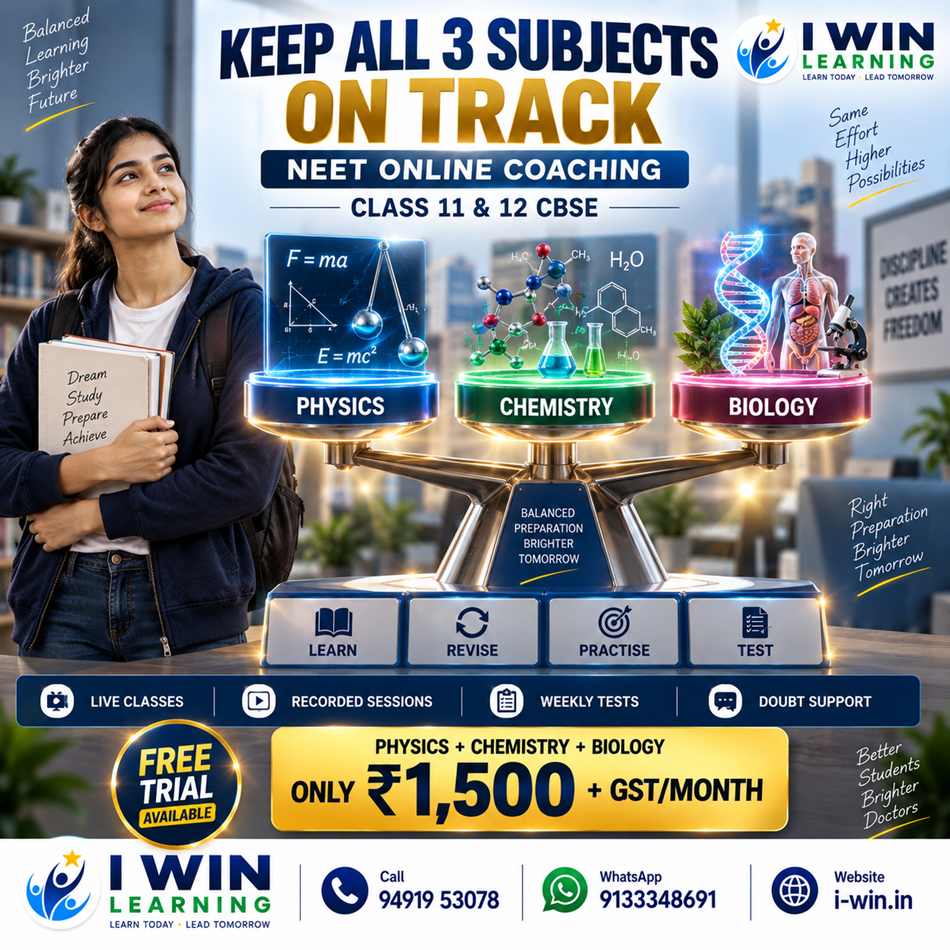NEET Online Coaching for Class 11 and Class 12 CBSE Students